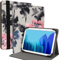 Wonder Canvas univerzális tablet tok 13'' Pünkösdi rózsa