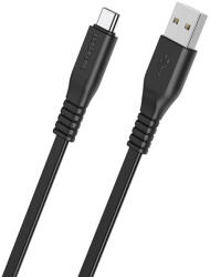 BOROFONE BX23 Wide Power USB - Type C kábel 3A 1m fekete