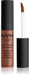 NYX Cosmetics Soft Matte Lip Cream ruj lichid mat, cu textură lejeră culoare 60 Leon 8 ml