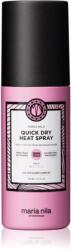 Maria Nila Style & Finish Quick Dry Heat Spray spray cu protecție termică, pentru aranjarea cu placa și cu ondulatorul 150 ml