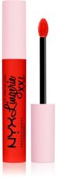 NYX Cosmetics Lip Lingerie XXL ruj de buze lichid, cu finisaj matifiant culoare 27 - On Fuego 4 ml