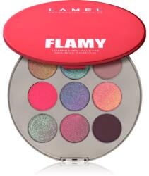 LAMEL Flamy Lumeneyes Palette paletă cu farduri de ochi 9 g