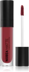 NOBEA Day-to-Day Matte Liquid Lipstick ruj lichid mat culoare Maroon #M10 7 ml