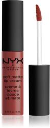NYX Cosmetics Soft Matte Lip Cream ruj lichid mat, cu textură lejeră culoare 32 Rome 8 ml
