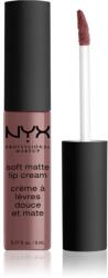 NYX Cosmetics Soft Matte Lip Cream ruj lichid mat, cu textură lejeră culoare 38 Toulouse 8 ml