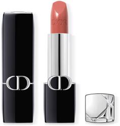 Dior Rouge Dior ruj cu persistenta indelungata reincarcabil culoare 100 Nude Look Satin 3, 5 g