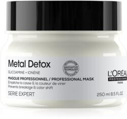 L'Oréal Serie Expert Metal Detox mască hrănitoare profundă pentru par vopsit si deteriorat 250 ml