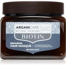 Arganicare Biotin Repairing Hair Masque mască profund fortifiantă pentru păr cu biotina 500 ml