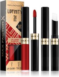 MAX Factor Lipfinity Gilded Edition ruj cu persistenta indelungata balsam culoare 135 Lavish Glamour 4, 2 g