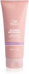Wella Invigo Blonde Recharge balsam de par violet neutralizeaza tonurile de galben 200 ml