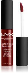 NYX Cosmetics Soft Matte Lip Cream ruj lichid mat, cu textură lejeră culoare 27 Madrid 8 ml