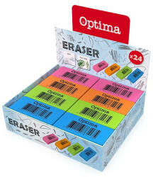 Optima Radír neon 24 db/display (100026)