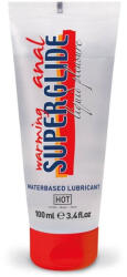 Shiatsu HOT Anal Superglide Warming Liquid Pleasure - waterbased lubricant 100 ml