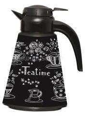 SOLMAZER IRIS Black Tea Time kúp alakú vákuum kancsó 1.200ml (161704-007) (161704-007)