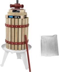 Güde OP 6 Szőlő és gyümölcsprés, 6 liter, mechanikus hajtás (gude_30001)