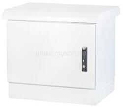 Formrack 9U 600x600 IP66 kültéri rack szekrény 100 mm lábazattal , dupla rétegű (OUT-9U600ZW) (OUT-9U600ZW)