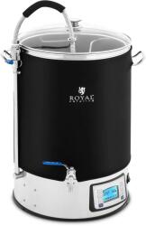 Royal Catering Sörfőző gép szigeteléssel - 40 l - 2500 W - 10-100 °C - rozsdamentes acél - LCD kijelző - időzítő (RCBM-40IN)