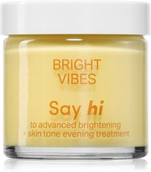 Say Hi Bright Vibes élénkítő krém hiperpigmentációs bőrre 50 ml