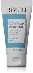 Revuele Double Hyaluron + B5 Moisturizer hidratáló és bőrlágyító krém a ráncok ellen 50 ml