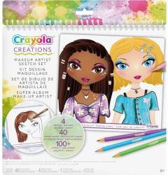 Crayola Creations: Sminkrajz portfólio szett (H13C02)