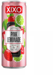 XIXO Pink lemonade eper és lime ízű szénsavas üdítőital - 250ml - kamraellato