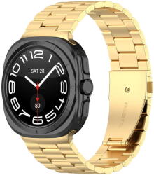 Techsuit Curea pentru Samsung Galaxy Watch Ultra 47mm - Techsuit Watchband 35mm (W010) - Gold (KF2334736)