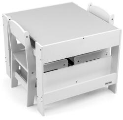 Milly Mally Bútorszett Milly Mally - Asztal és két szék Sven White - pindurka