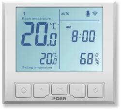 Poer Termostat inteligent de pardoseala POER Smart cu comenzi vocale Google Home si Alexa prin internet (PTC26)