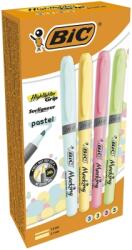 BIC Evidentiator Brite Liner Grip asortate pastel 12 buc/set Bic 504819 (504819)