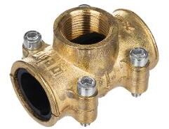 Gebo Gebobrass 54mm x 5/4˝ MB - megfúróbilincs sárgaréz (04.621.60.5404)
