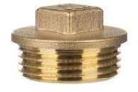 Gebo Gold 1/2" dugó, sárgaréz