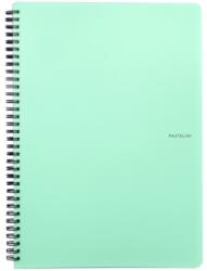 Oxybag Pastelini Green A5 60 lapos vonalas spirálfüzet (8-073)