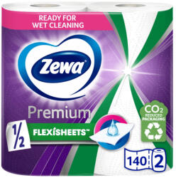 Zewa Premium Extra Long 2 rétegű papírtörlő, 2 tekercs (140 lap)