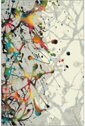 Delta Carpet Covor Dreptunghiular, 120 x 170 cm, Gri, Kolibri Abstract 11187 (KOLIBRI-11187-190-1217) Covor