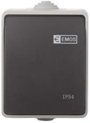 EMOS Fali kapcsoló lépcsős 7-es sz. , IP54, 1 gomb 71580 (1950011202)