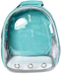  Rucsac Pentru Transport Pisici, 4Dog Deluxe, Verde Deschis, Transparent, 31x42x28 cm