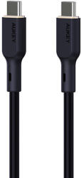 AUKEY CB-SCC142 USB-C-USB-C kábel, 140W, 1, 8m (fekete) (CB-SCC142 Black) - mione
