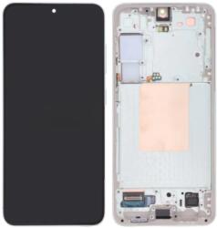 Samsung S921 Galaxy S24 5G (2024) Előlap Keret+LCD Kijelző+Érintőpanel, Zöld, Green (GH82-33287E) Szerelt, Gyári, Service Pack