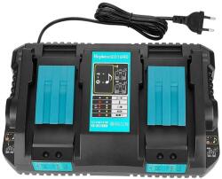 Makita DC18RD dupla gyorstöltő LXT 7, 2V-18V - utángyártott