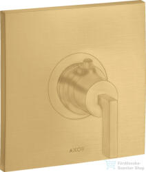 Hansgrohe AXOR Citterio Highlow falsík alatti termosztátos csaptelep, szálcsiszolt arany hatású 39711250 (39711250)