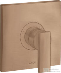 Hansgrohe AXOR Citterio falsík alatti kád/zuhany csaptelep, szálcsiszolt vörös arany hatású 39655310 (39655310)