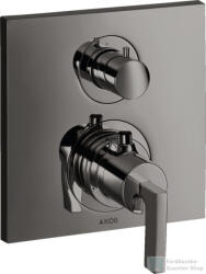 Hansgrohe AXOR Citterio falsík alatti termosztátos kád/zuhany csaptelep alaptest nélkül, polírozott fekete króm 39700330 (39700330)