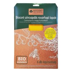 Biocont sárga rovarfogó lap (cseresznyelégy ellen)