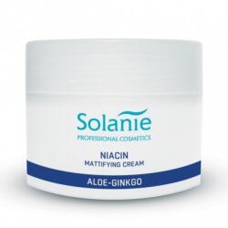 Solanie Aloe Gingko Niacin mattító krém zsíros bőrre, 250 ml