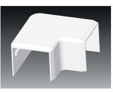 KOPOS Vezetékcsatorna L-idom-fedél 30X25-höz alap+fedél 25mmx 30mmx 90° műanyag fényesfehér LHD KOPOS - 8933_HB (8933_HB)