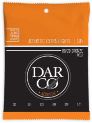 Martin strings Darco húr, akusztikus bronz, Extra light 10-47 - D-510