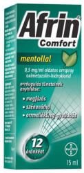  Afrin Comfort mentollal 0, 5mg/ml oldatos orrspray 15ml (895145)