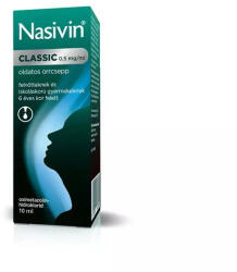  Nasivin Classic 0, 5mg/ml oldatos orrcsepp 1x10ml (172313)