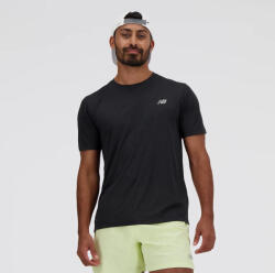 New Balance Athletics T-Shirt férfi rövid ujjú futópóló S (NBMT41253-BK-S)