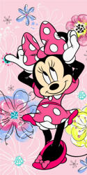 Minnie Disney Minnie Pink Bow fürdőlepedő, strand törölköző 70x140cm